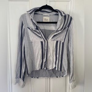 Striped Summer Button Down